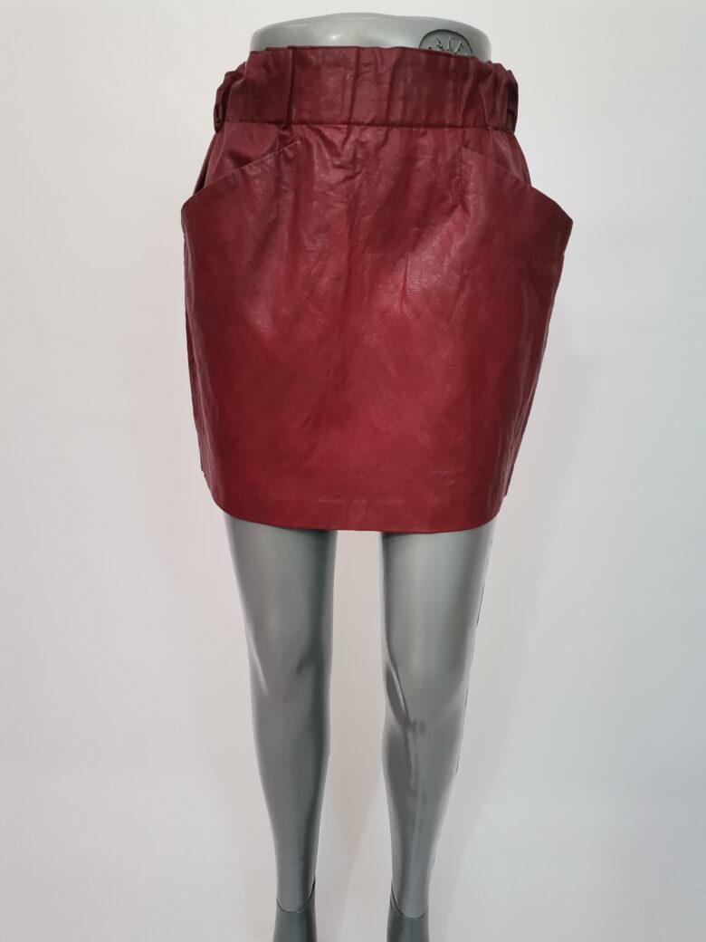 Dámska koženková sukňa ZARA - XS