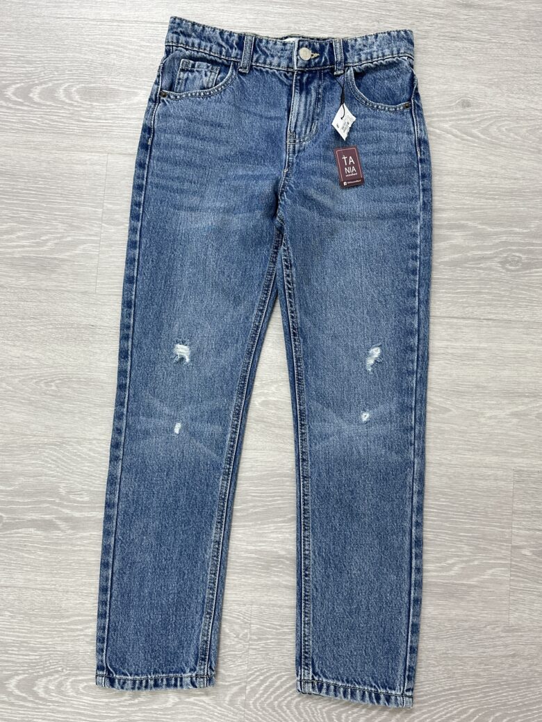 Dievčenské rifle DENIM CO - 146 nenosené